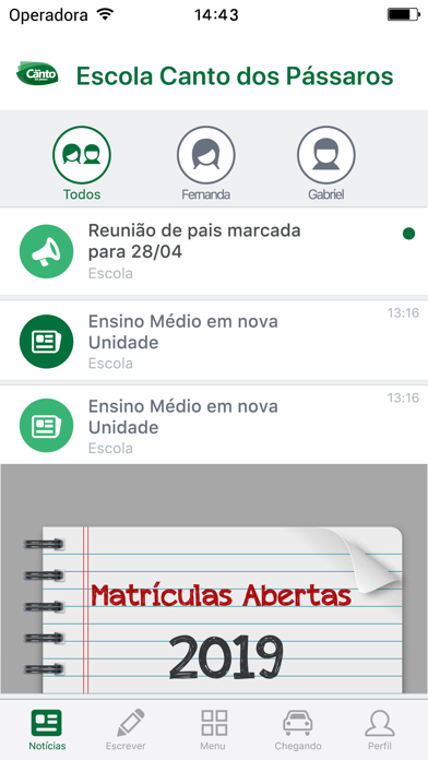 How to cancel & delete Escola Canto dos Pássaros. from iphone & ipad 3