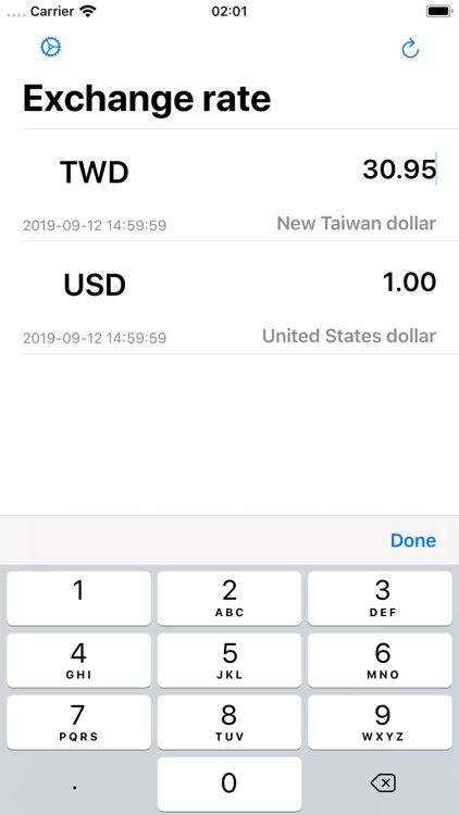 ER - Exchange rate screenshot-3