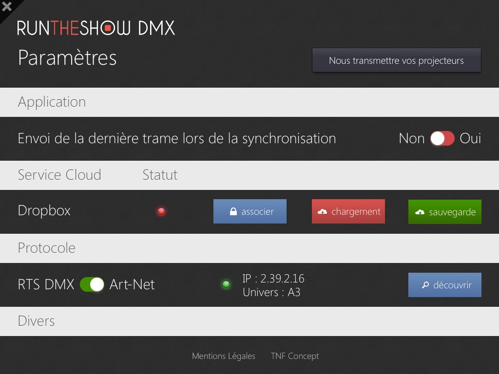 RTS DMX Artnet Edition screenshot 4