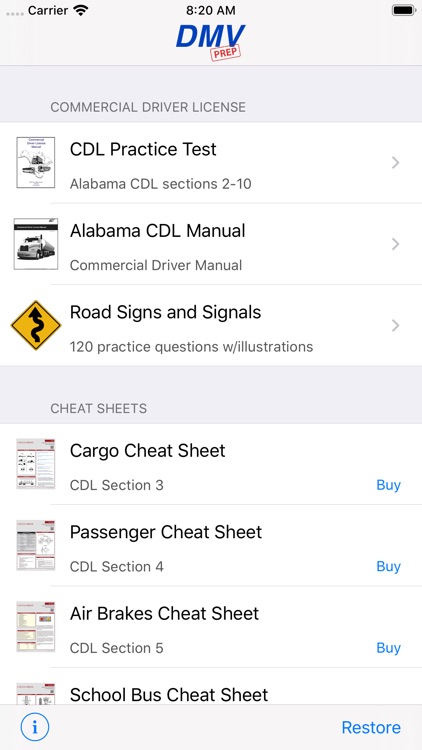 Alabama CDL Test Prep