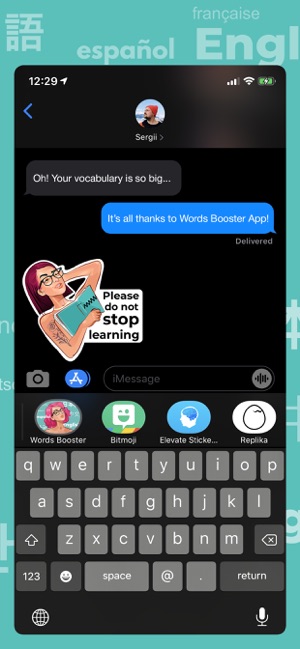 Words Booster Stickers(圖2)-速報App