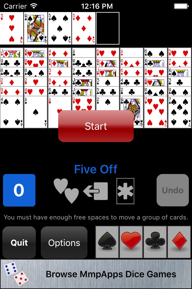 Eight Off Classic Solitaire screenshot 4