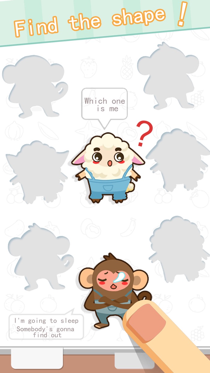 Pocket puzzle - Matching shape