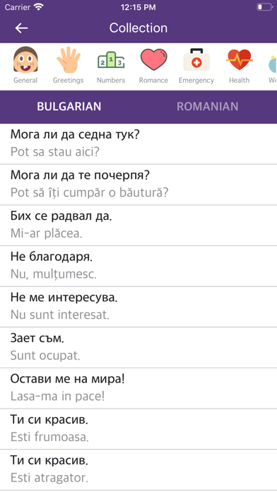 Bulgarian Romanian Dictionary screenshot 3