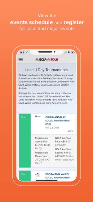 Golf Channel AM Tour Australia(圖3)-速報App