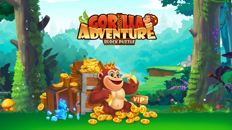 Gorilla Adventure:Block Puzzle screenshot-0