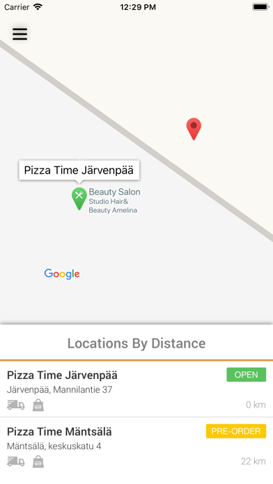 Pizza Time Ravintolat screenshot 2