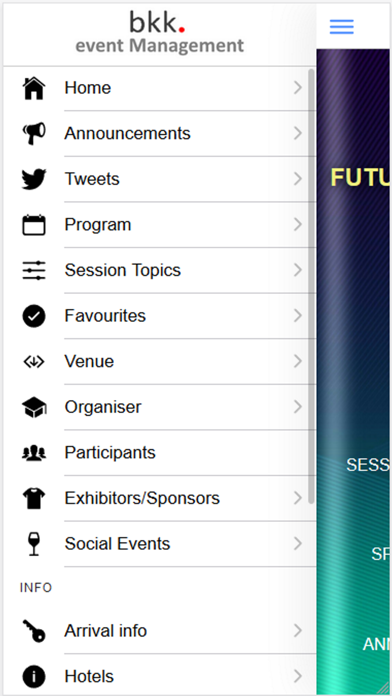 Bkk Conference App screenshot 2