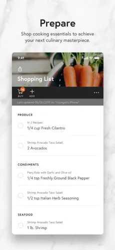 Screenshot 4 Yummly Recipes & Cooking Tools iphone