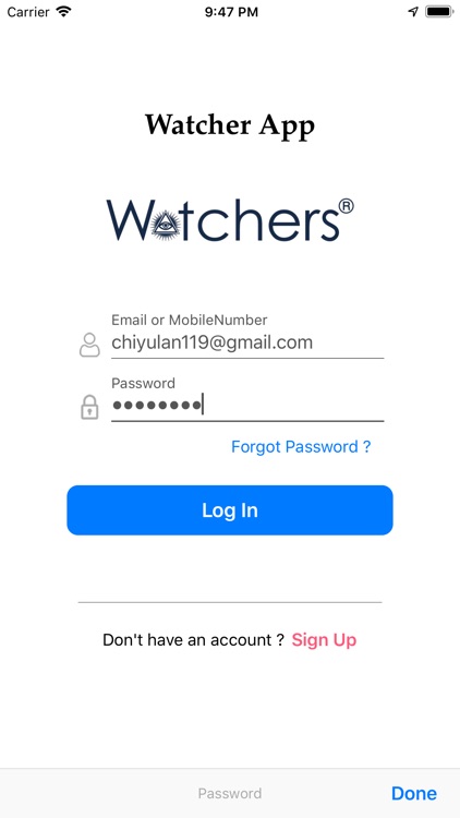 Watcher App