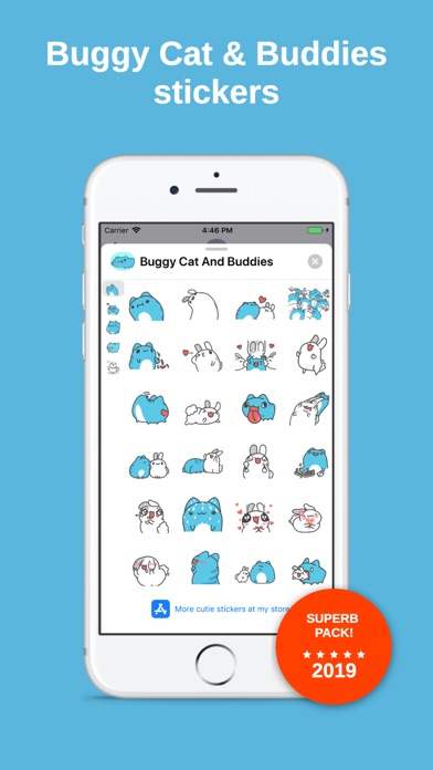 How to cancel & delete Buggy Cat And Buddies from iphone & ipad 1