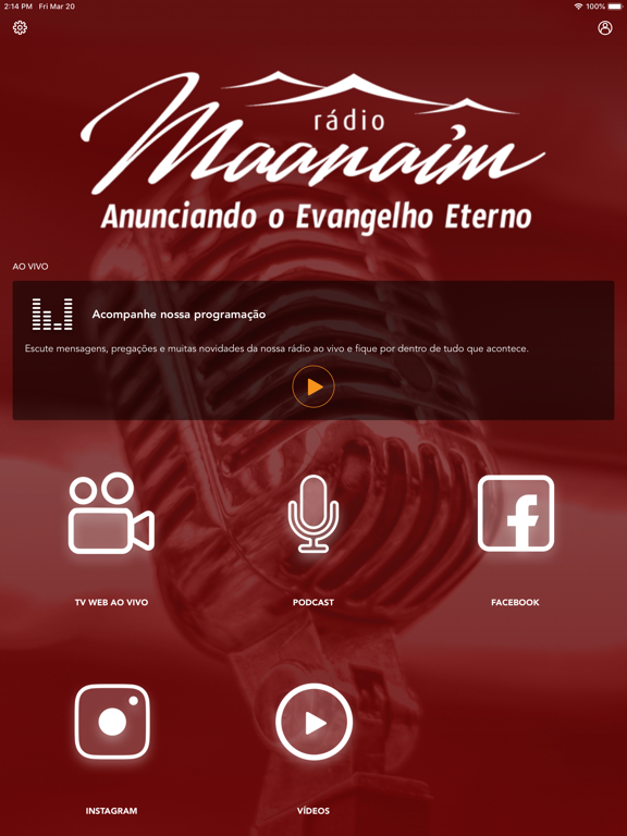 Rádio MAANAIM screenshot 6