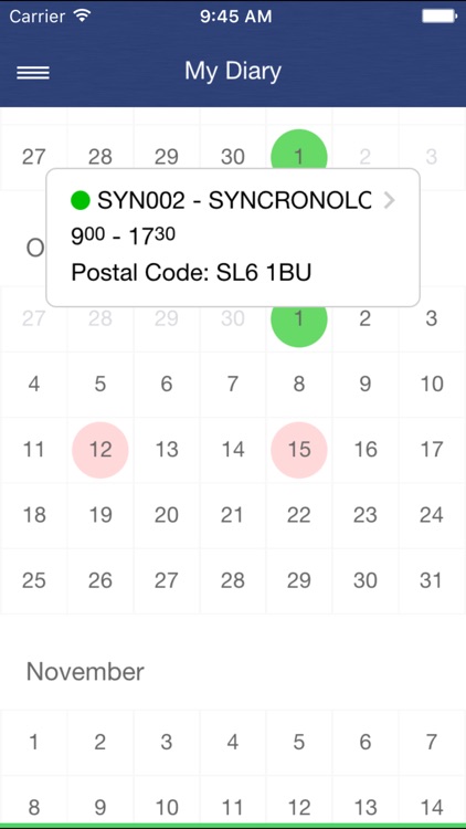 Singlepoint Calendar