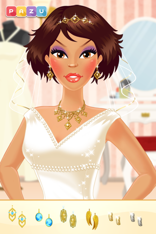 Makeup Girls Wedding Dress up screenshot 4