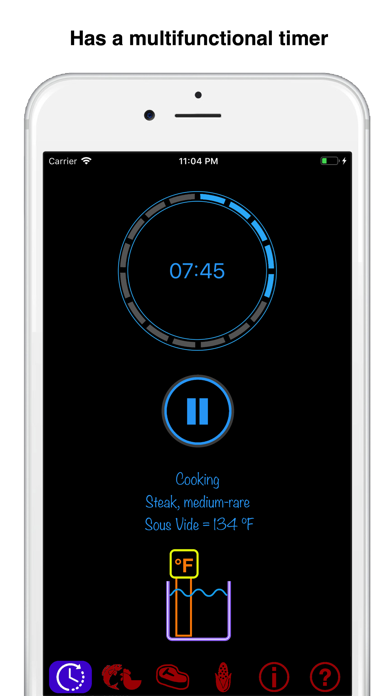 Sous Vide Temperature & Timer Screenshot 3