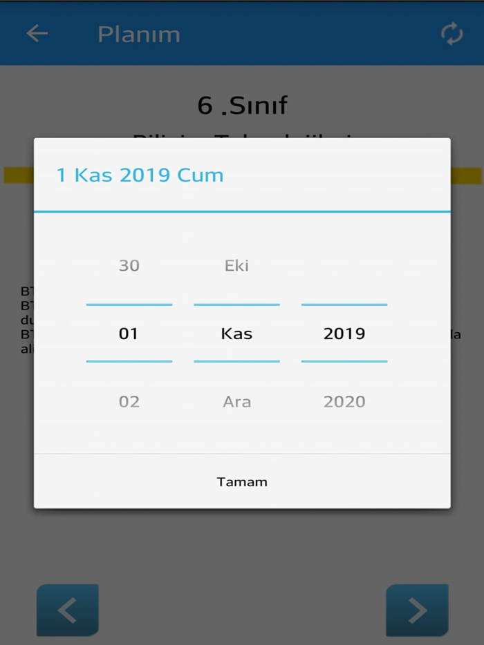 Ders Planım-Kazanımlar