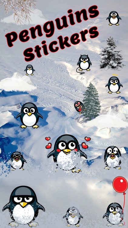 Penguin Emoji Stickers