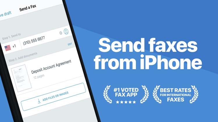 Fax Pro - Send fax from iPhone screenshot-0