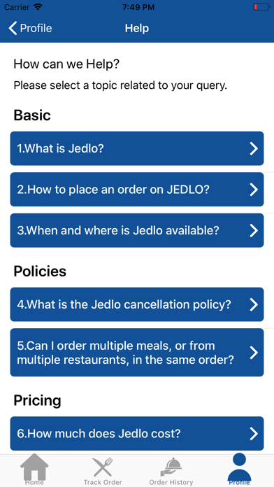 Jedlo - Food Order & Delivery screenshot 4
