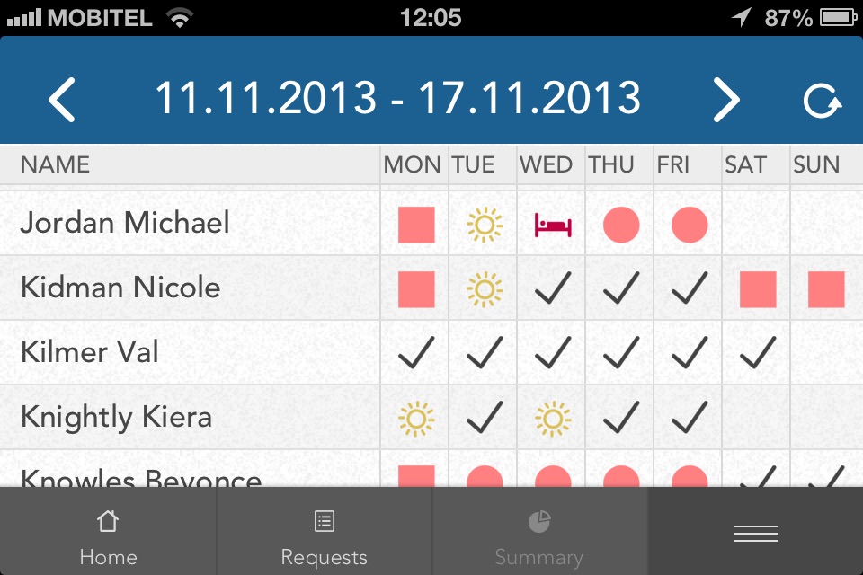 Spica Mobile Time screenshot 3