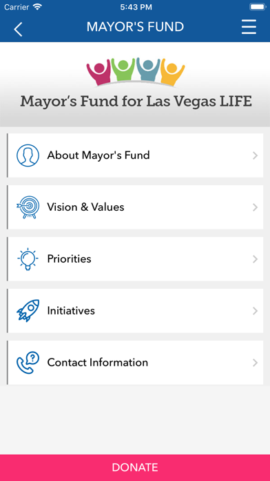 Mayor's Fund LV screenshot 2
