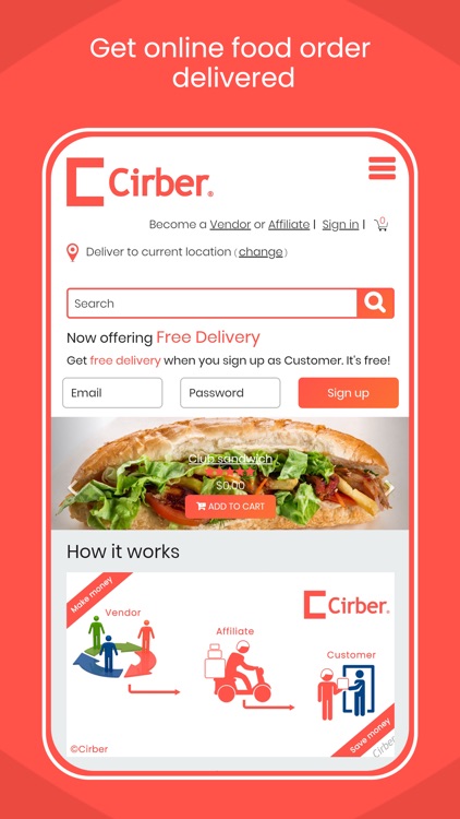 Cirber - Online Food Order