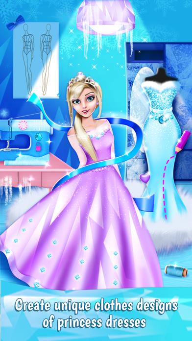 Ice Princess Dress Designer screenshot 2