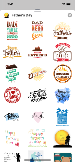 Father's Day Stickers(圖2)-速報App