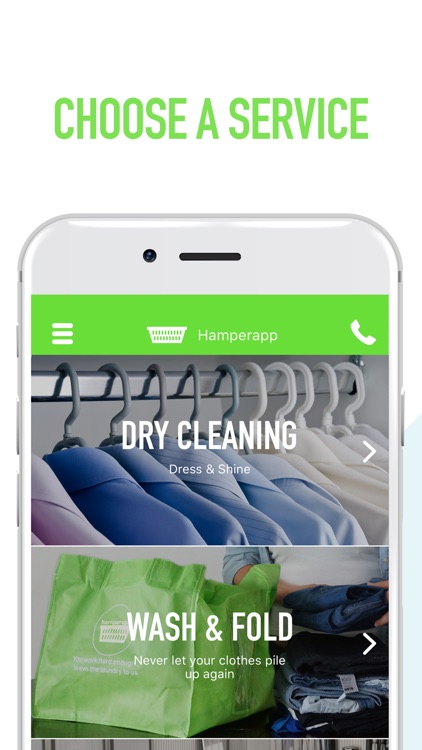 Hamperapp | Laundry On-Demand