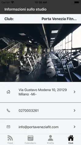 Game screenshot Porta Venezia Fitness Club apk