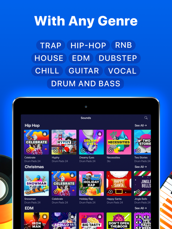Drum Pads 24 - Make beats and music screenshot