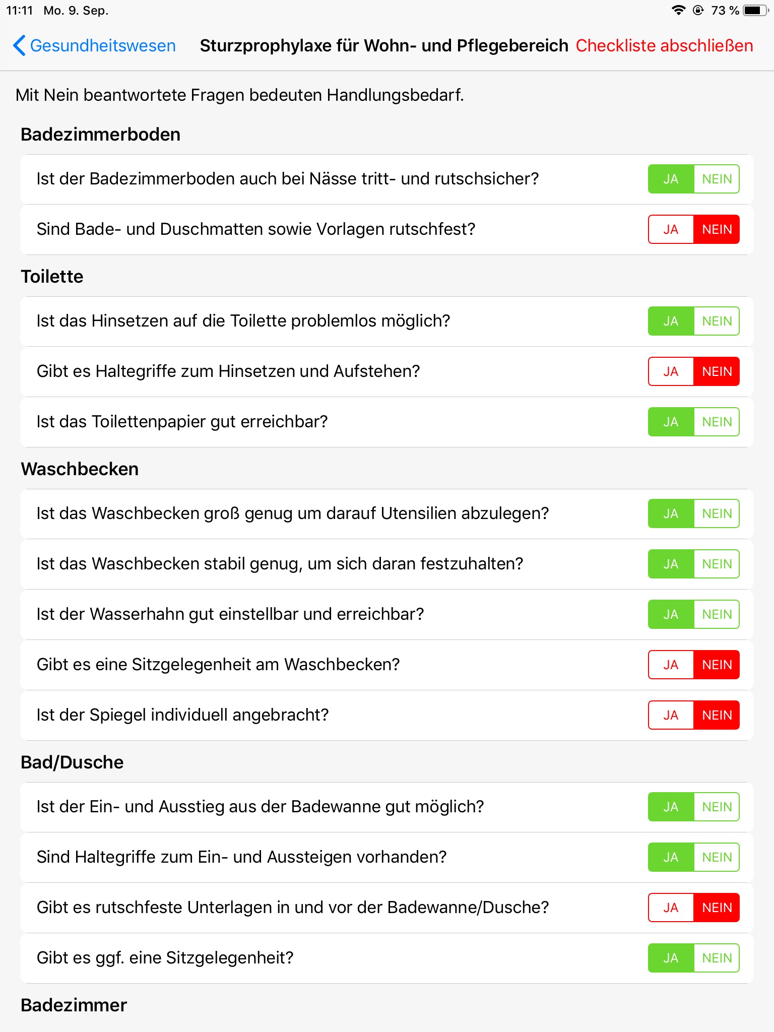 Linstep: Checklisten-App screenshot 4