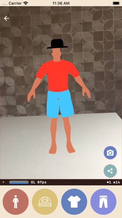 AR 3D model decoration