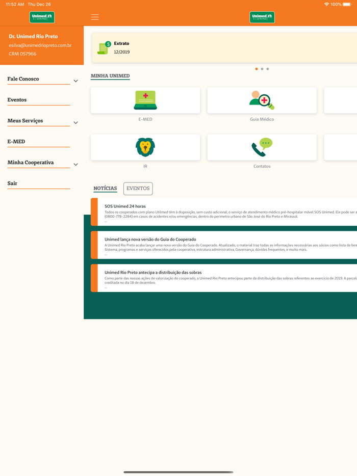 Cooperado Unimed S J Rio Preto
