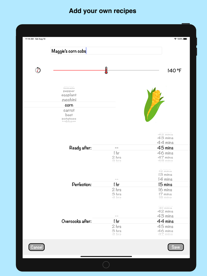 Sous Vide Temperature  Timer