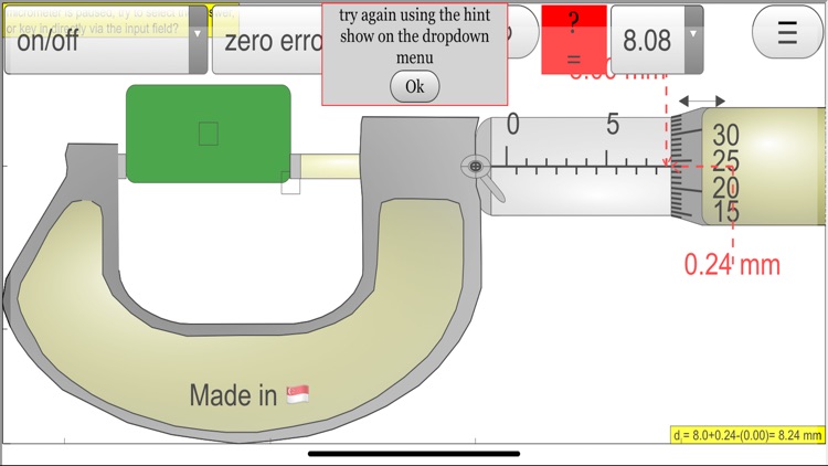 Micrometer Simulator Pro screenshot-3