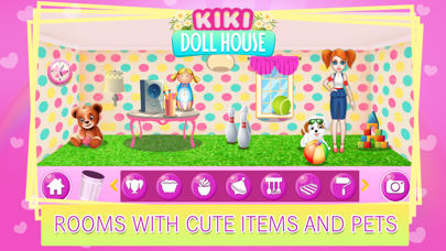 KiKi DollHouse Decoration Game screenshot 4