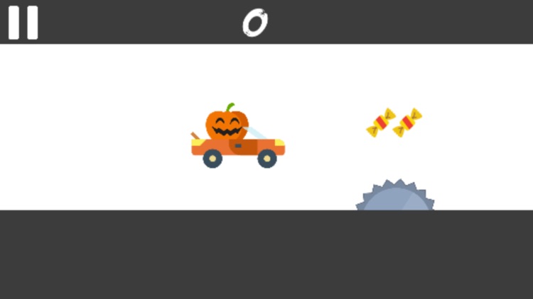 Happy Halloween Pumpkin Car