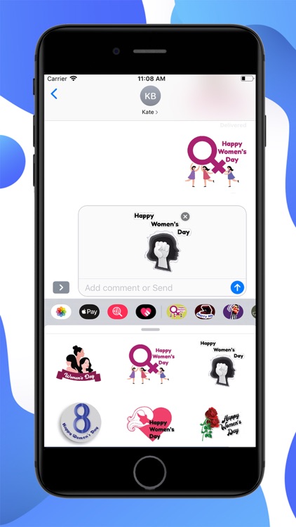 Womens Day Stickers