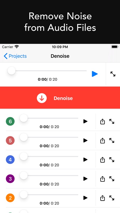 Denoise Audio - Remove Noise screenshot-0