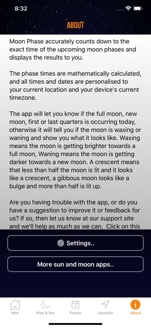 Moon Phase Calendar Plus(圖7)-速報App