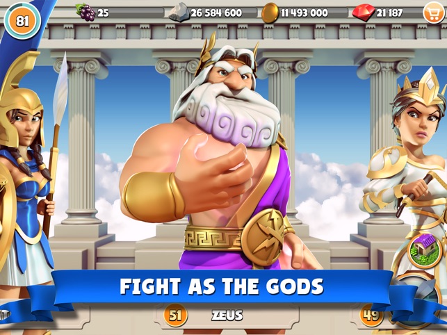 Gods Of Olympus On The App Store - play as gods in roblox roblox mount of gods