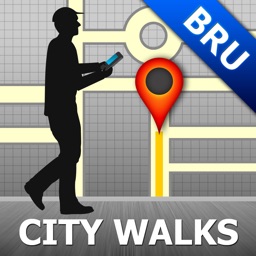 Brussels Map & Walks (F)