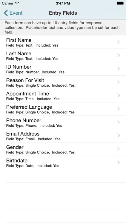 Simple Form for iPhone