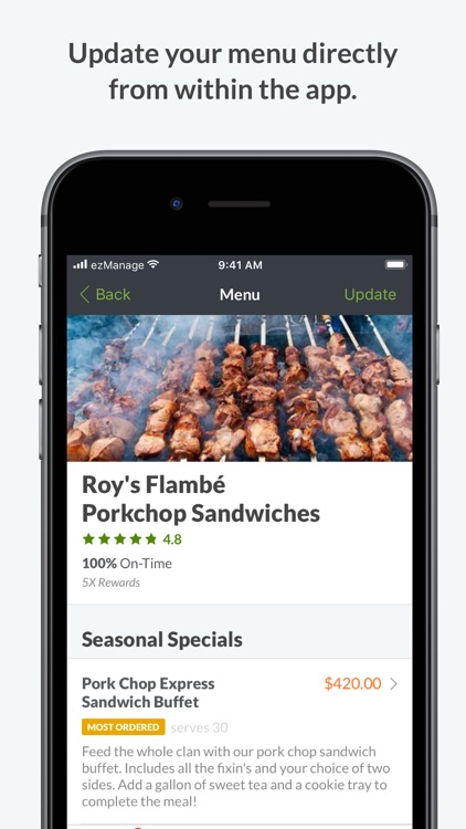 ezManage - Catering Management screenshot-6