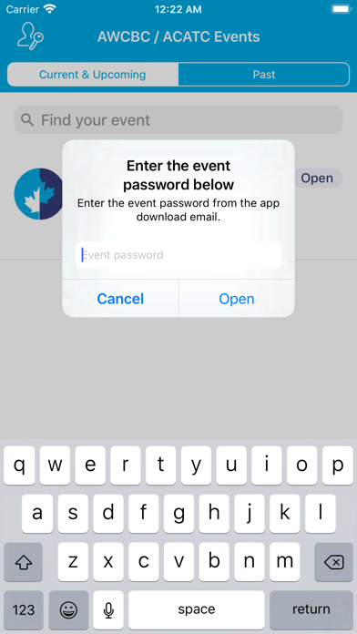 How to cancel & delete AWCBC / ACATC Events from iphone & ipad 2