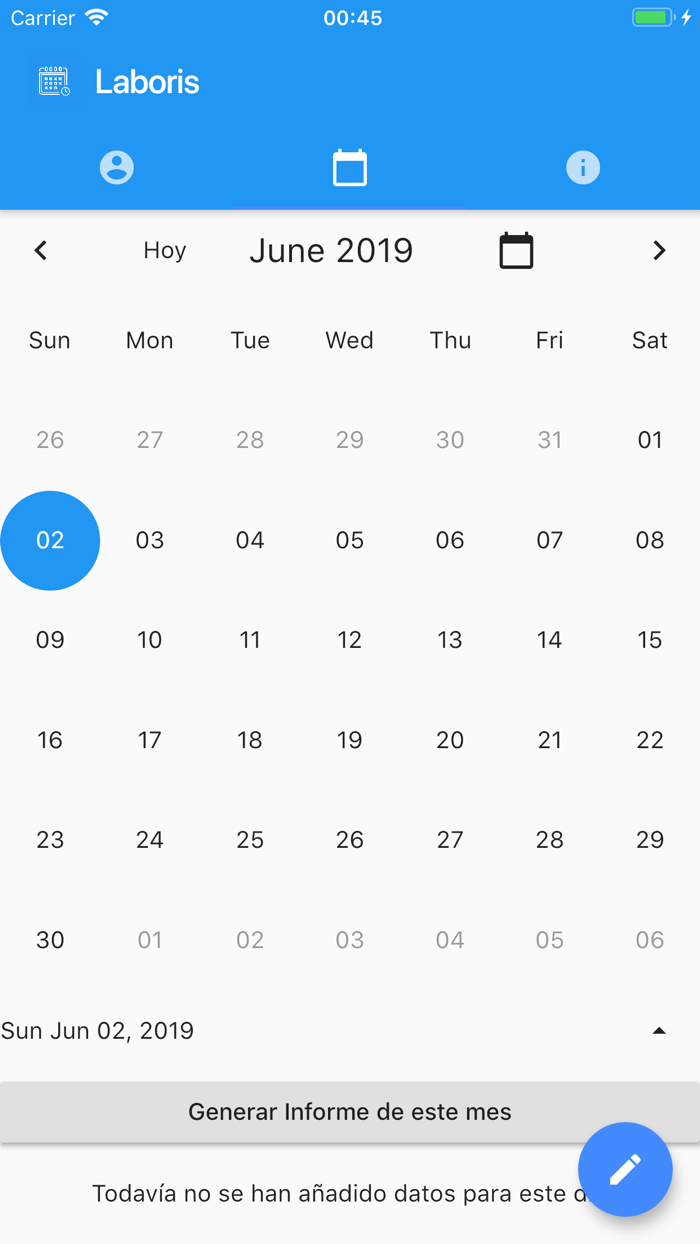Laboris - Registro Horario
