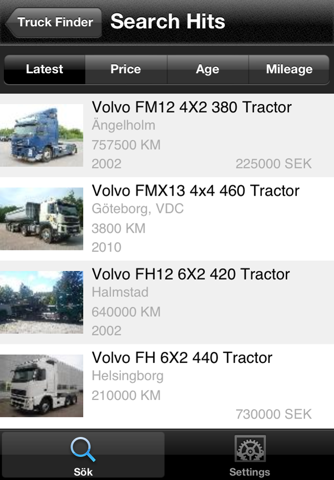 Скриншот из Truck Finder
