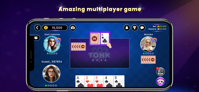 Tonk Rummy Multiplayer(圖2)-速報App