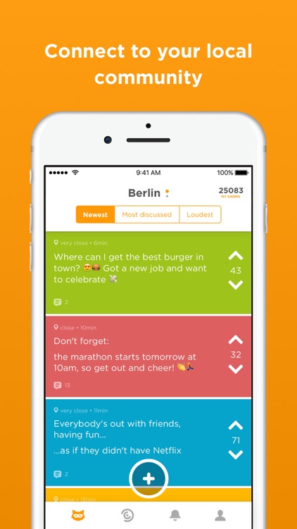 Jodel - Hyperlocal Community screenshot-0